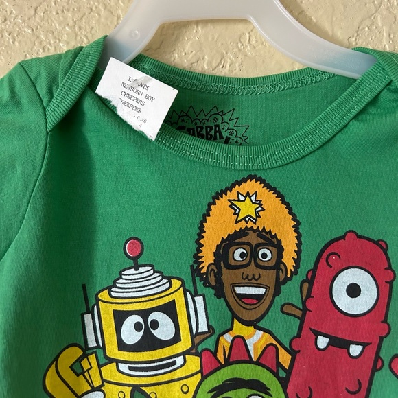 YO GABBA GABBA FOR BABY BOY SIZE 9 MONTHS FROM 2013 BRAND NEW - Picture 3 of 5